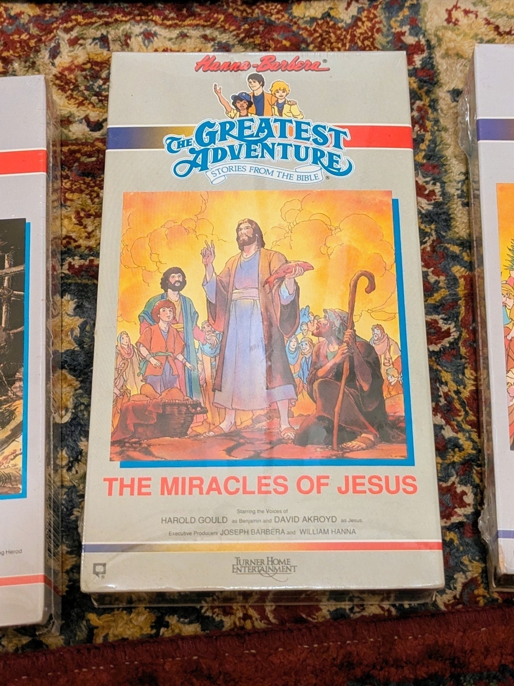 SET 7 Hanna-Barbera The Greatest Adventure Stories from the Bible VHS SEALED